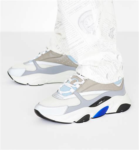 dior b22 insole|B22 Sneaker White and Gray Technical Mesh with Blue, Black .